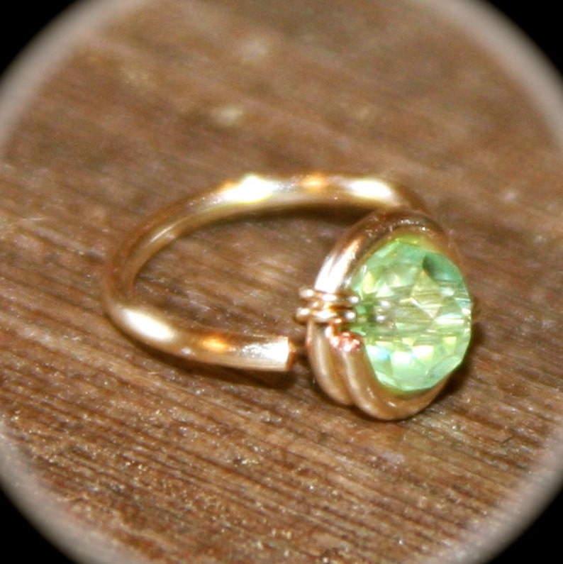 Nose Ring Piercing Jewlery 22 20 18 16 gauge options Belly Button Ring Gauged Piercing Cartilage Earrings Green