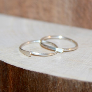 Small silver hoop earrings, Sterling silver Nose Ring, Silver Cartilage Hoop, Silver Septum Ring, Helix Hoop Earrings,