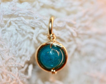 Belly Button Ring, Dainty Naval Ring, Belly Button Hoop, Belly Piercing Jewelry, Non Dangle Belly Rings, Apatite Gemstone Jewelry,