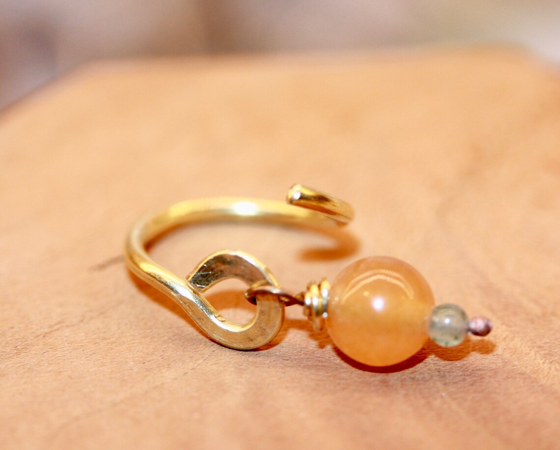 Belly Button Ring Gemstone Belly Button Jewelry 18 Gauge 16 Etsy