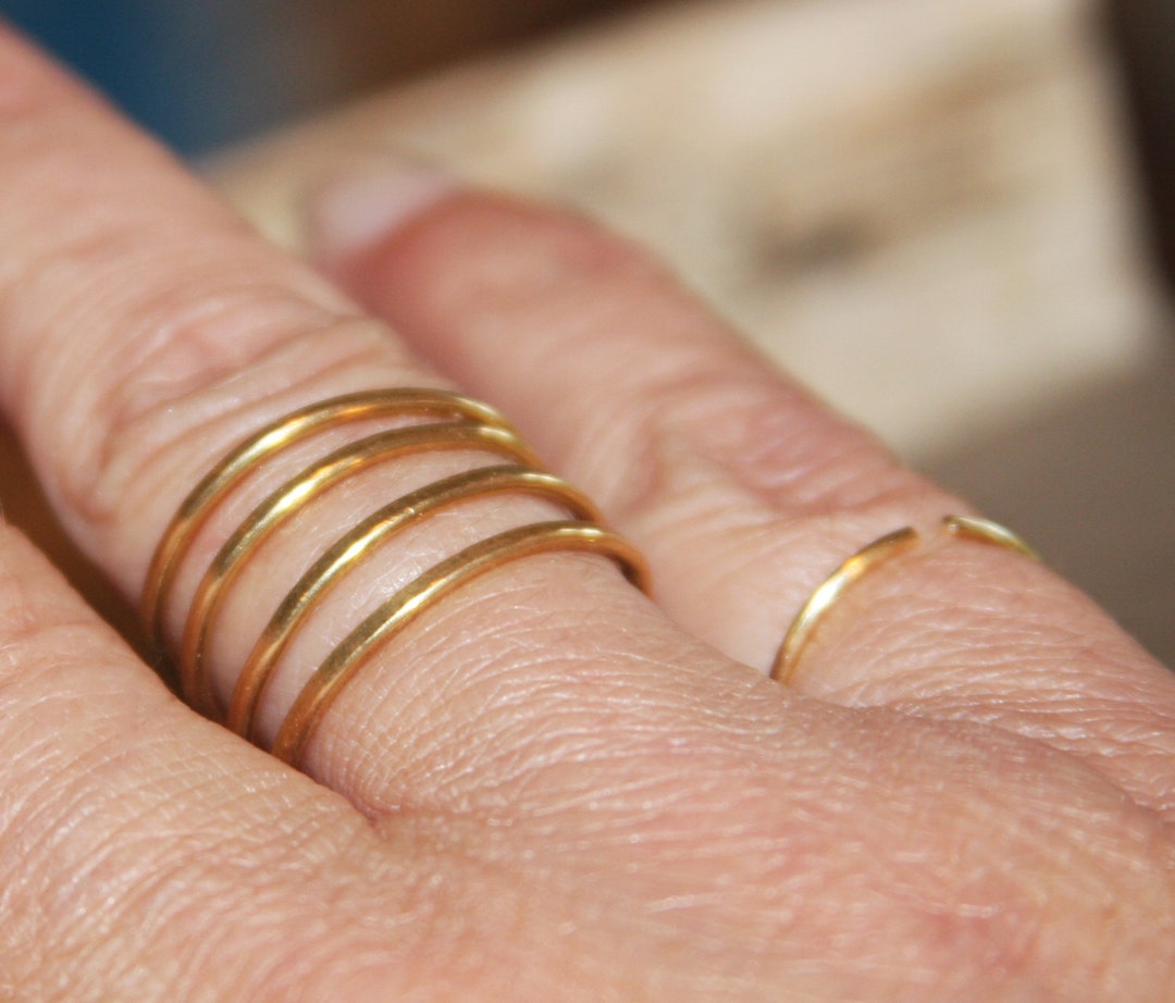 Gold Ring, Index Finger, Ring Minimalist, Statement Ring, Silver Ring