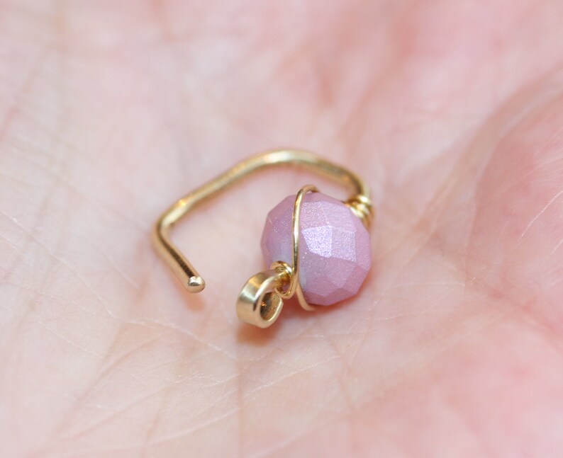 Belly Button Ring 18 Gauge 16 Gauge Small Belly Ring Gold Etsy