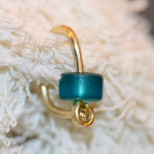 Navel ring, 14, 16, 18 or 20 Gauge, Rose or Yellow Gold Filled, Navel jewelry, Cartilage, Gold Navel Ring, Pink gold, Belly button ring