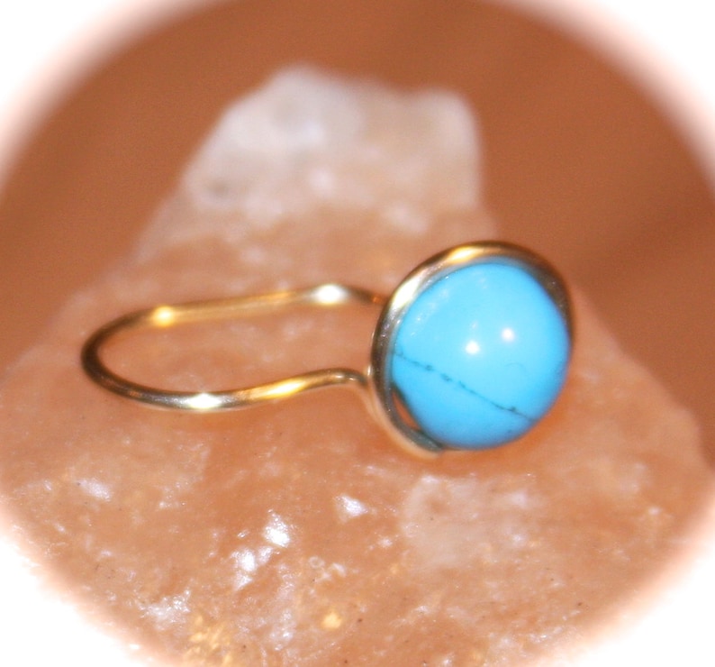 Turquoise Belly Button Ring Belly Button Jewelry 18 gauge 16 gauge 14 gauge Belly Button Hoop