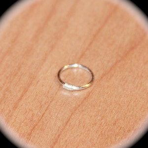 Stainless Steel Nose Chain: Triple O Ring, Double Nostril Piercing - Finland - Foto 7