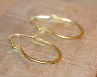 Hammered Brass Hoop Earrings, Gold Hoop Earrings, Rustic Hoop Earrings, Thick Hoop Earrings, gift women