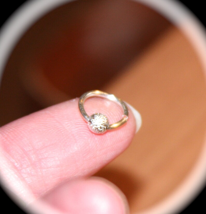 Nose Rings Piercing Jewelry Nose Hoop 18 20 22 24 gauge Helix Hoop Small Sterling Silver Nose HoopCartilage Earrings Nose Ring