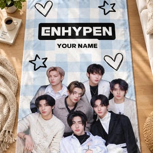 Kpop Blanket Enhypen - Etsy