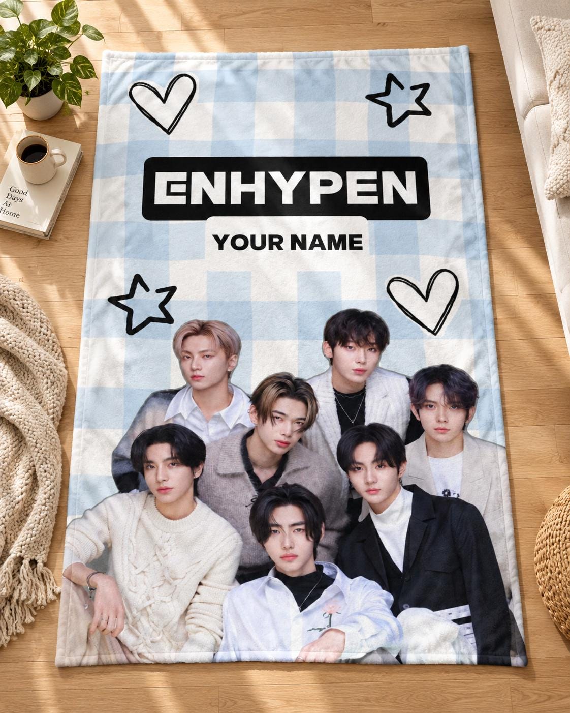 Kpop Blanket Enhypen - Etsy