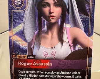 Custom KDA Akali  card