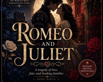 Romeo and Juliet eBook | PDF & EPUB Digital Download | Shakespeare's Timeless Love Story