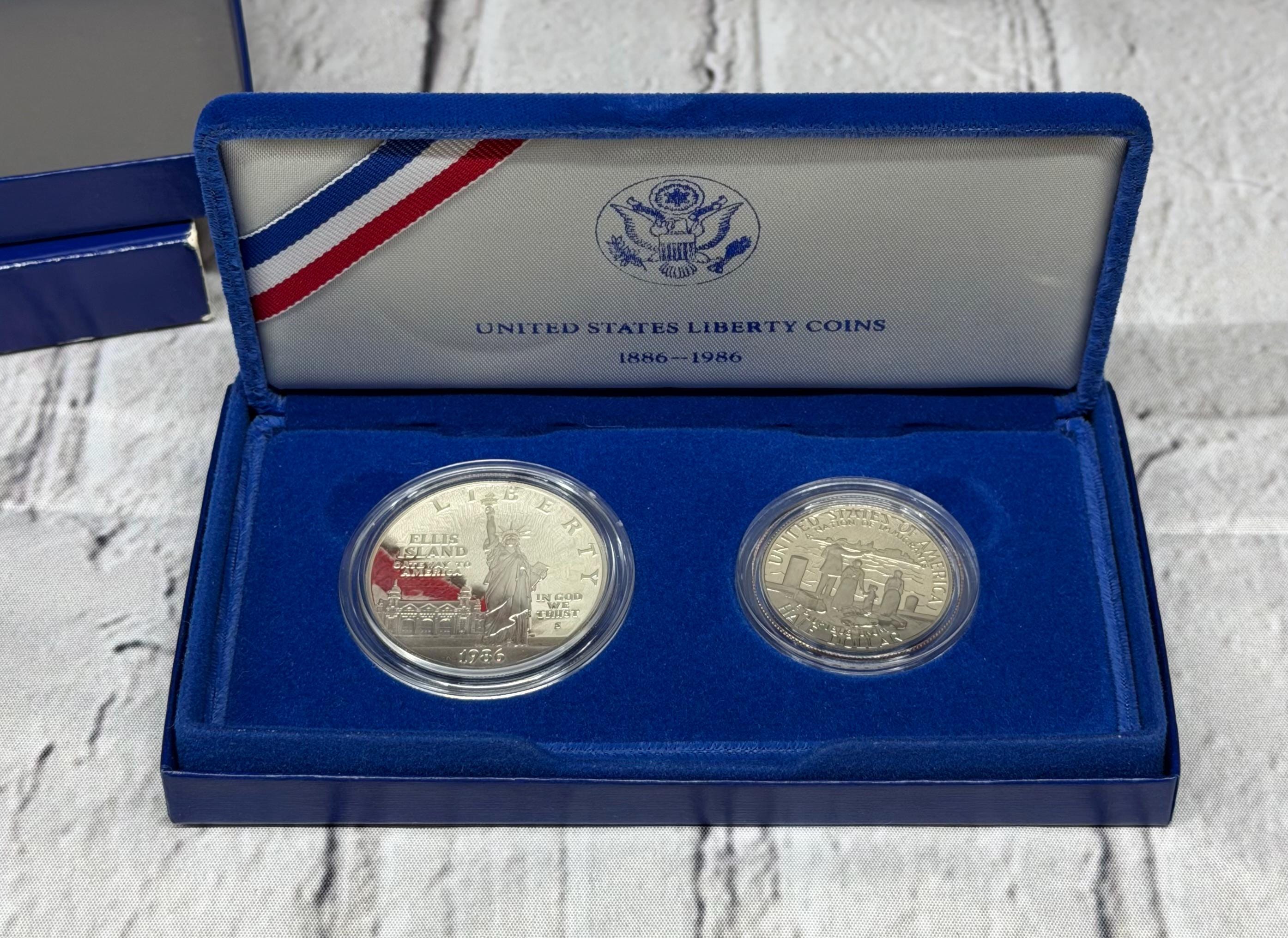 1986 Liberty Coins - Etsy