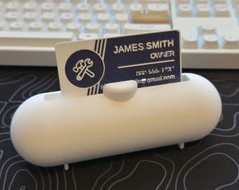 Custom Propane Tank Business Card Holder