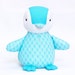 Baby Penguin Sewing Pattern and Tutorial Style Sewing Instruction Stuffed Soft Plush Toy Animal Instant Download PDF Sewing Gift for Kids
