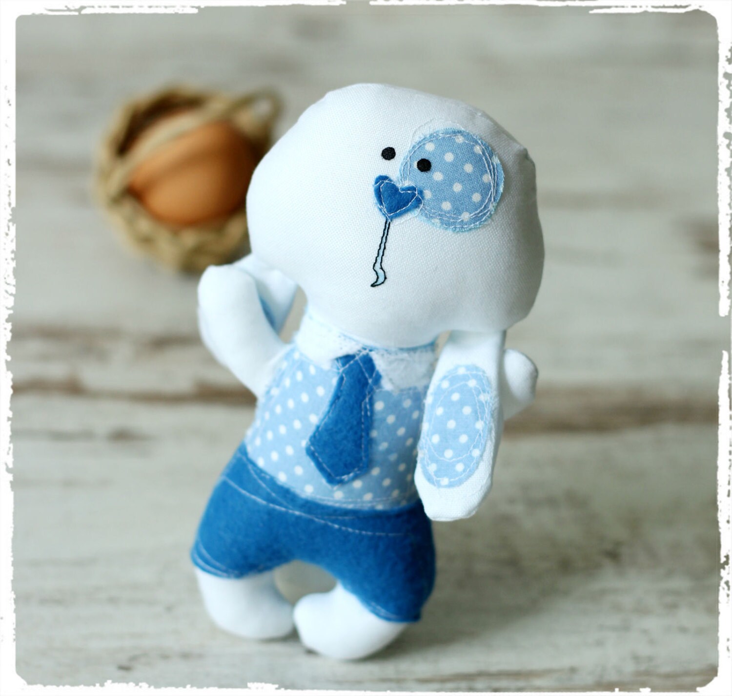 Easter Bunny Sewing Pattern and Tutorial Bunny Rabbit Soft Toy Bunny ...