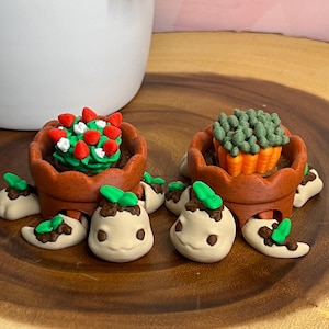 Terracotta turtle clickers