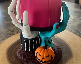 Porte-bougie d'Halloween (LIMITE DE 2)