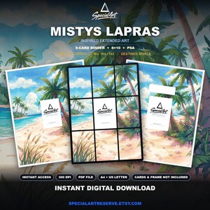Misty's Lapras Inspired Extended Art | Collector Bundle | Pokemon Wall Art Print