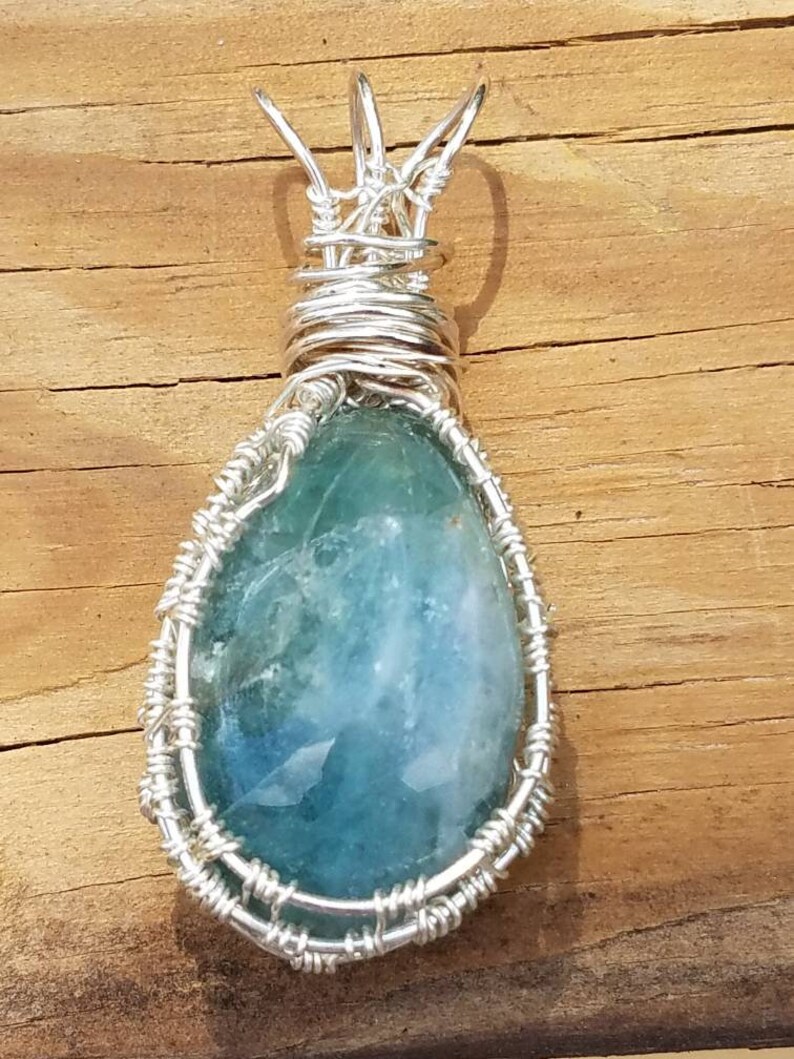 Green Flourite 18 necklace