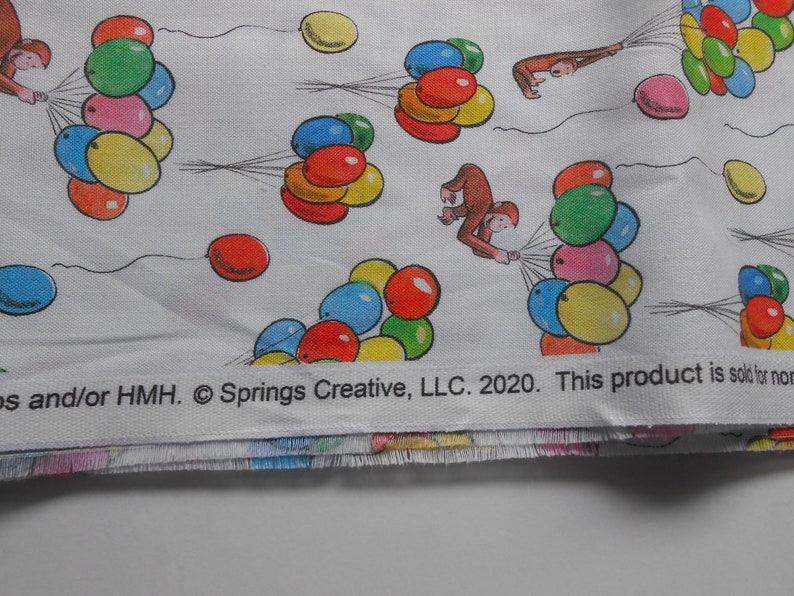 Children/'s print      Curious George     1 14 yds 44 in wide