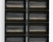 Antique New England No.11 GEM (12) Cup Cast Iron FRENCH STYLE Roll Muffin Pan, Rare Gate Marked Professionally Cleaned Seasoned Organically