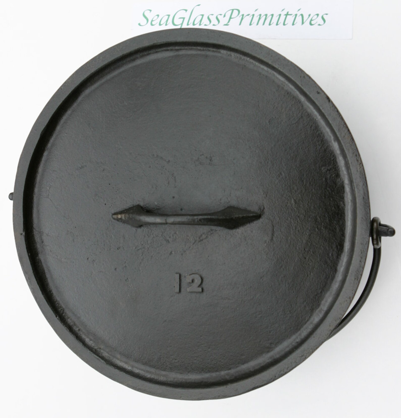 Primitive Very Rare 1800s xLarge Dutch Oven Cast Iron No. 12 Etsy