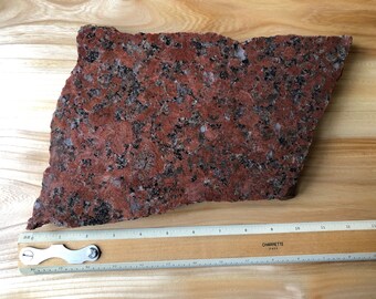 BOSTON GARDEN Red Granite Authentic Original Granite from the Front Entry Way A Piece of Boston Garden History, Very Rare Collectors Piece