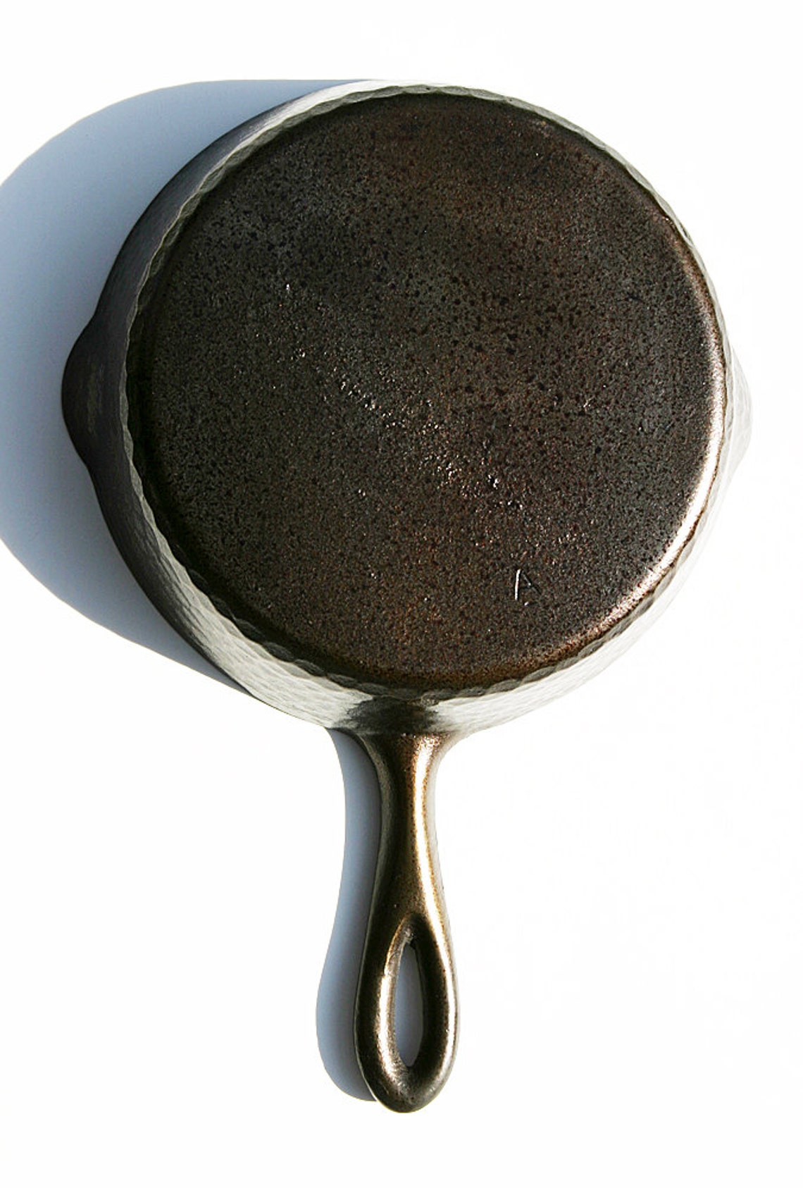 Vintage Chicago Hardware Foundry Cast Iron Skillet hammered Etsy