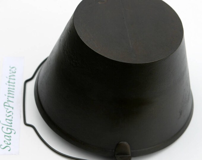 Primitive Rare Cast Iron MAINE POT KETTLE, Baking, Artisan Breads