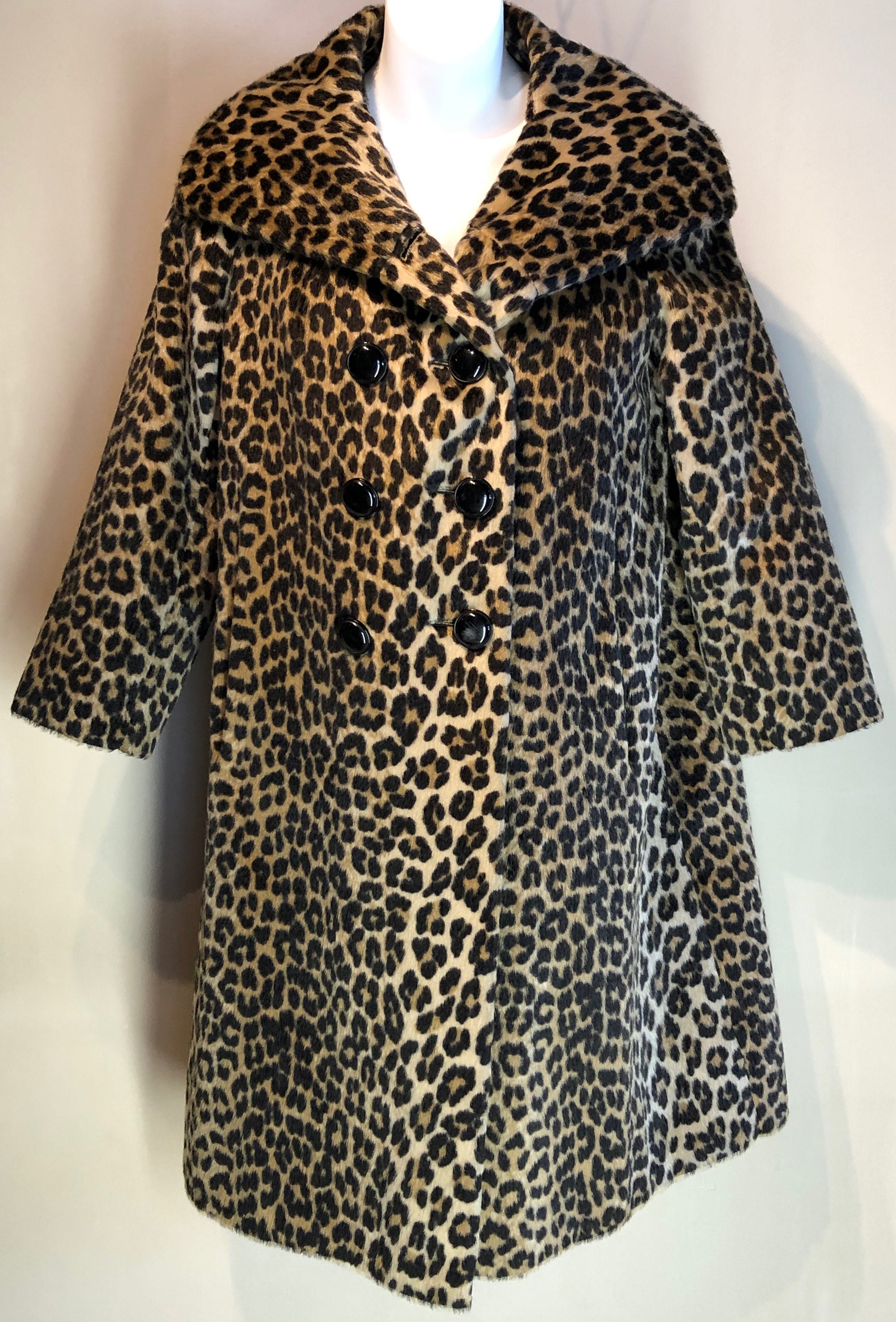 Vintage Fine Designer 60s Rare BONWIT TELLER Full Labeled Cheetah Vintage Fine Designer 60s Rare BONWIT TELLER Full Labeled Cheetah