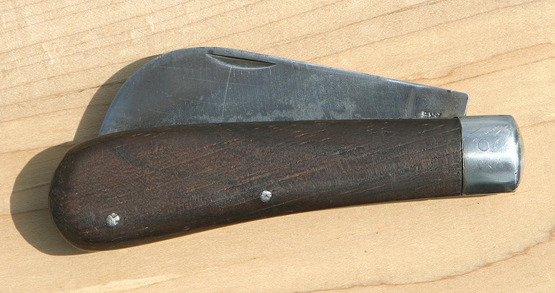 Antique Vintage Kutmaster Hawkbill Folding Pocket Knife Rope Etsy