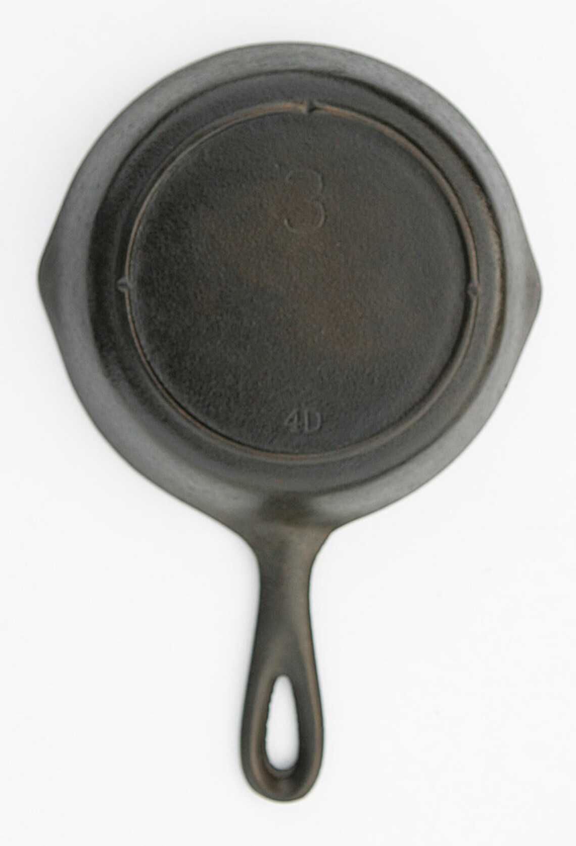Vintage Early 1940s LODGE Chef No. 3 Notch Cast Iron Omelet Etsy