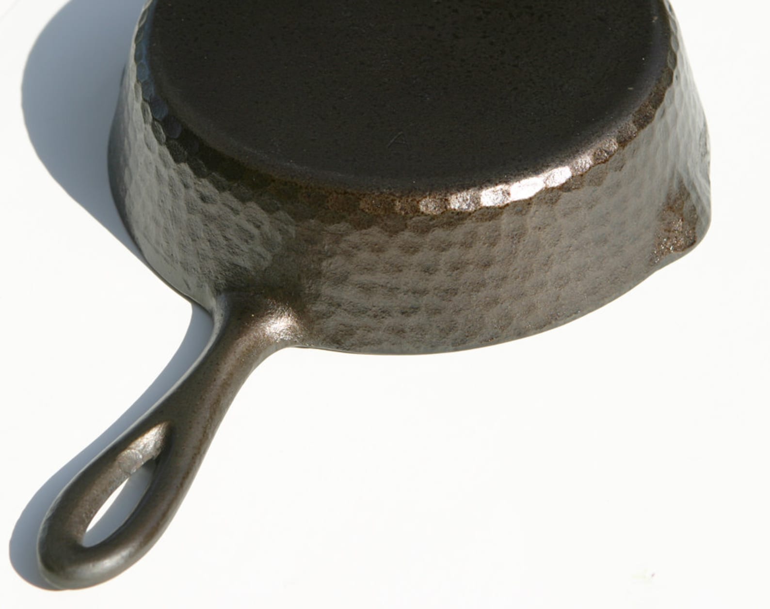 Vintage Chicago Hardware Foundry Cast Iron Skillet hammered Etsy