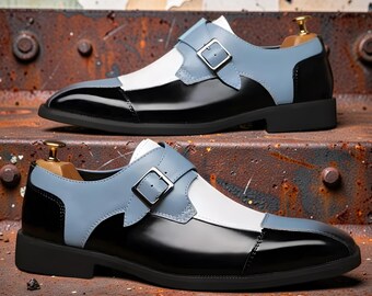 New Handmade Men's Dress Shoes Formal Men shoes Oxford Shoes Men Wedding Dress Leather