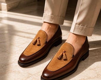 Italian Style Business Slip on Loafer Formal Dress Real Leather Mens Shoes Party