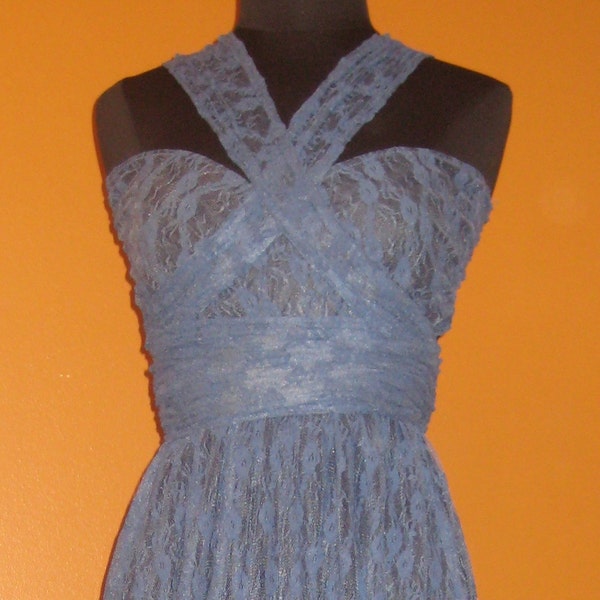 InfinitePossiblities: Infinity Dress - Long - Blue Lace