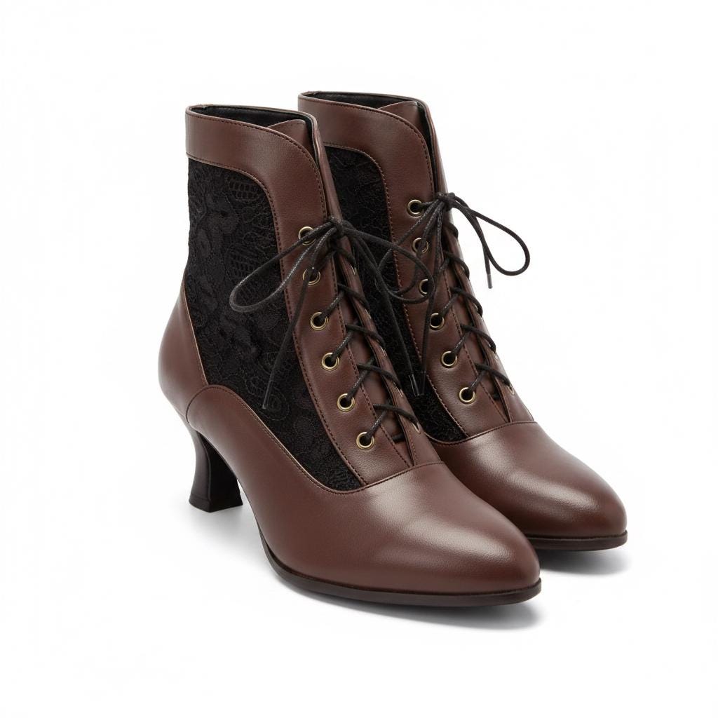 Edwardian boots - Etsy 日本