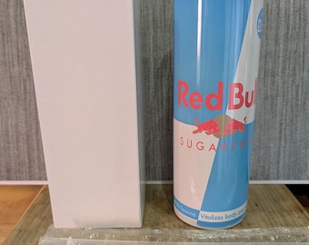 Vaso térmico Red Bull sin azúcar, de 591 ml (20 oz), con caja de regalo.