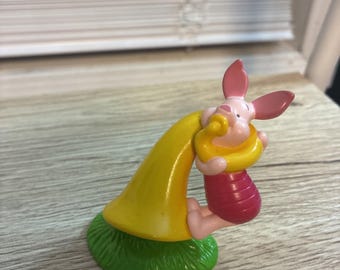 Piglet with Tuba Action Figure Disney 2000 Plastic Toy Winnie the Pooh