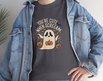 Ghost Pumpkin T-Shirt | Vintage Halloween Tee