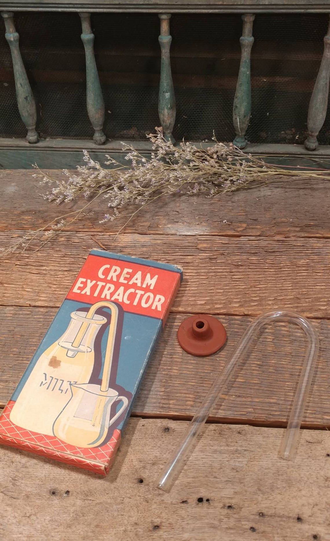 Vintage Collectible Cream Extractor in Original Box / Etsy