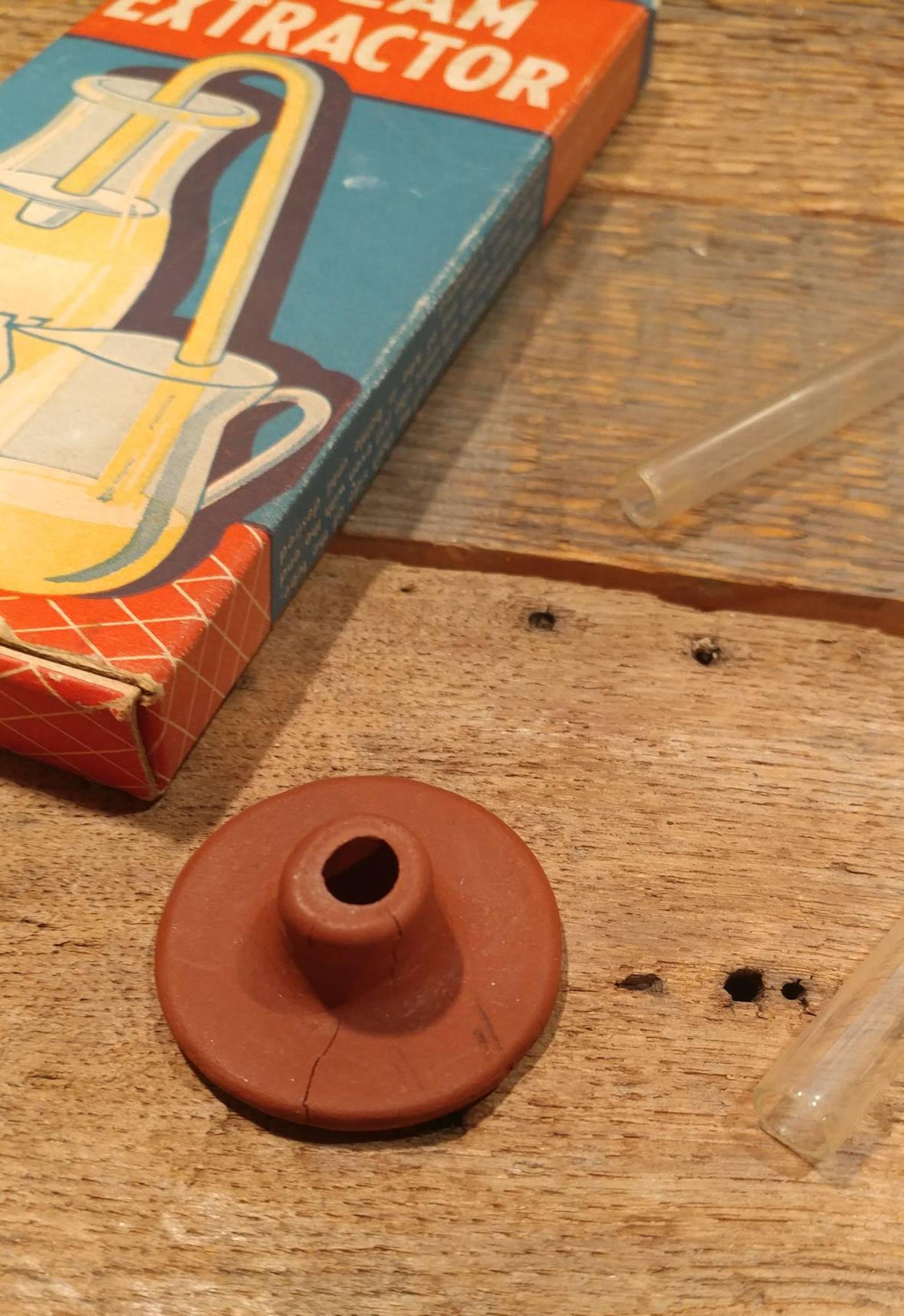 Vintage Collectible Cream Extractor in Original Box / Etsy