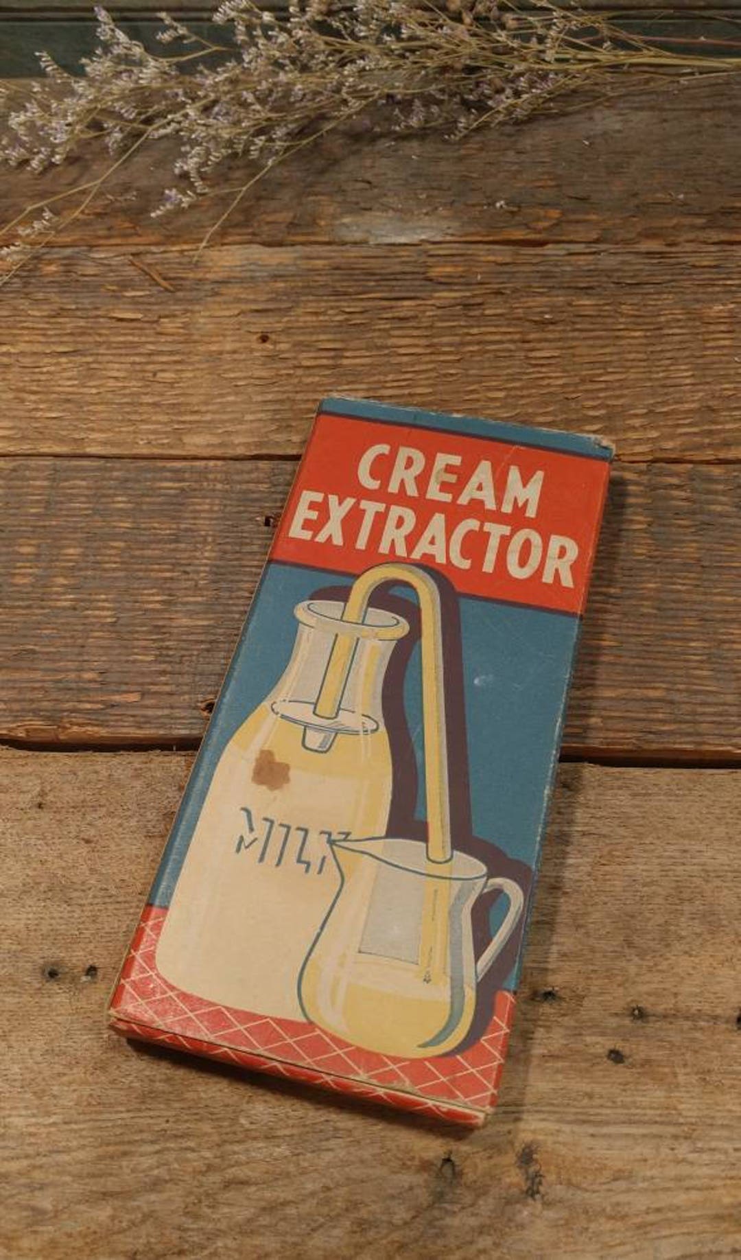 Vintage Collectible Cream Extractor in Original Box / Packaging