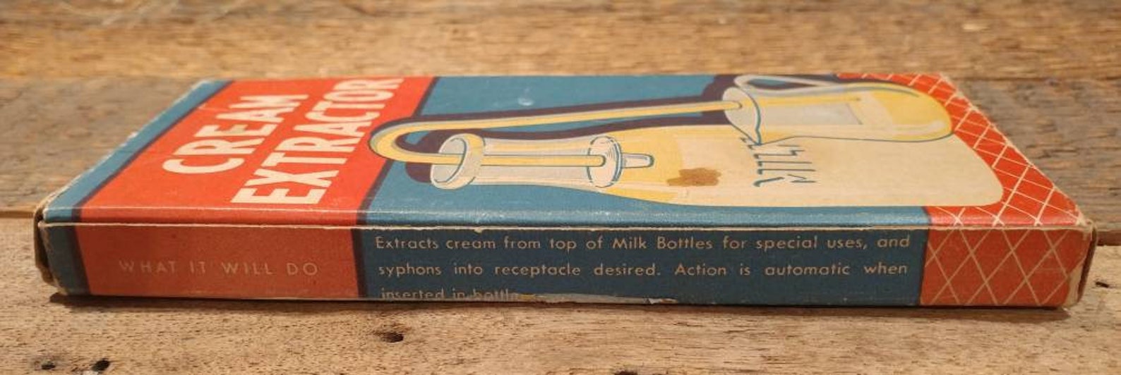 Vintage Collectible Cream Extractor in Original Box / Packaging