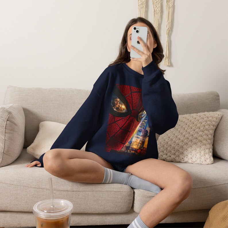 Spider-Man Brand New Day-sweater met ronde hals afbeelding 4
