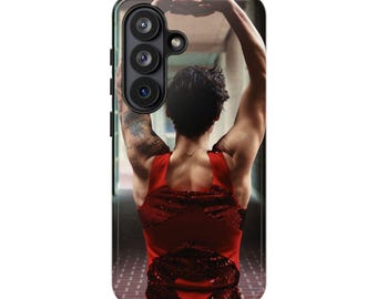 Harry Styles As It Was Muziekvideo Back Pose-telefoonhoesje | Stevige hoesjes