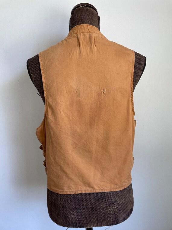 Vintage small hunting vest - image 4