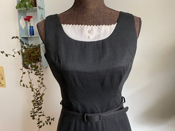 Vintage 1960’s small dress black and white - image 4