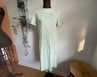 Vintage floral day dress large/ XL