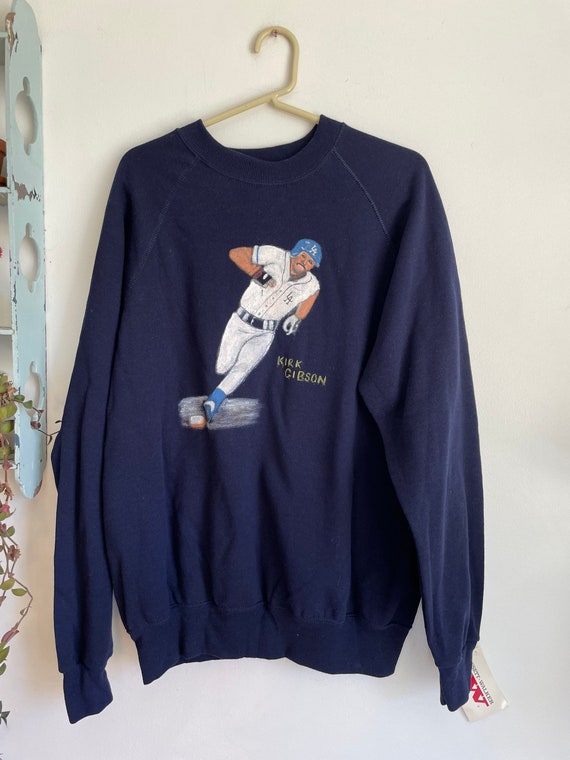 Vintage Kirk Gibson handpainted NOS sweatshirt XL… - image 2